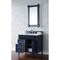 James Martin Vanities Brittany 36in Single Vanity, Victory Blue w/ 3 CM Carrara Marble Top 650-V36-VBL-3CAR - alternate 2